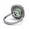 Vintage Turmalin Diamant Ring um 1960
