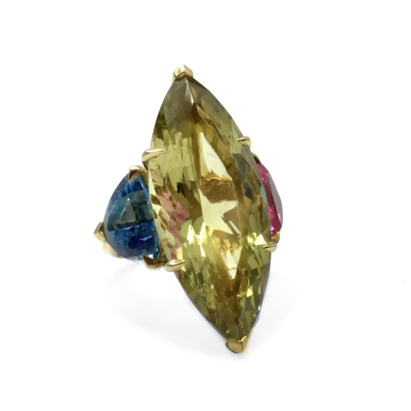 Christian Dior Cocktail Ring 1980er Jahre