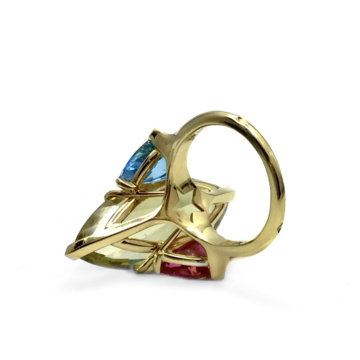 Christian Dior Cocktail Ring 1980er Jahre